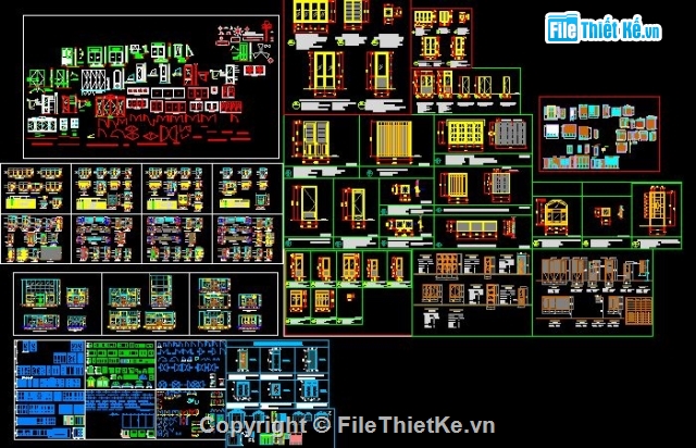 THƯ VIỆN TỔNG HỢP,THƯ VIỆN NỘI THẤT,thư viên cad đầy đủ