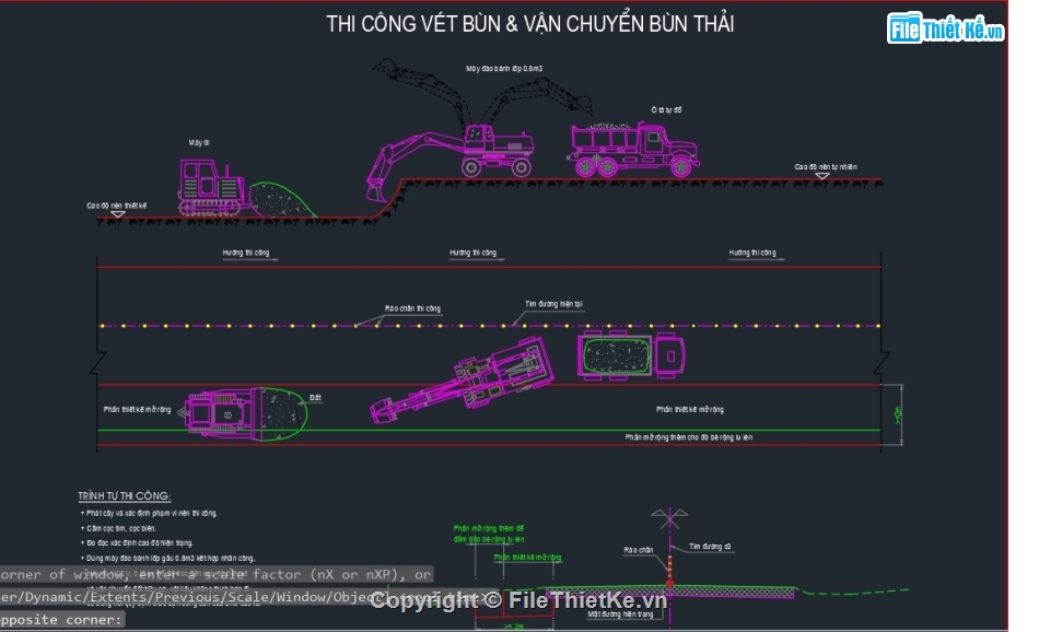 Biện pháp thi công,thuyết minh BPTC đường,đường nâng cấp cải tạo,thi công đường,Biện pháp thi công đường