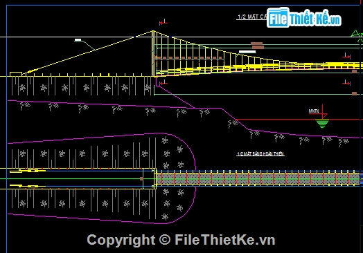 bản vẽ cầu,cầu bản,bản vẽ cầu dầm bản,cầu dân sinh,Cầu buôn Tliêr