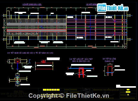 bản vẽ cầu,cầu bản,bản vẽ cầu dầm bản,cầu dân sinh,Cầu buôn Tliêr