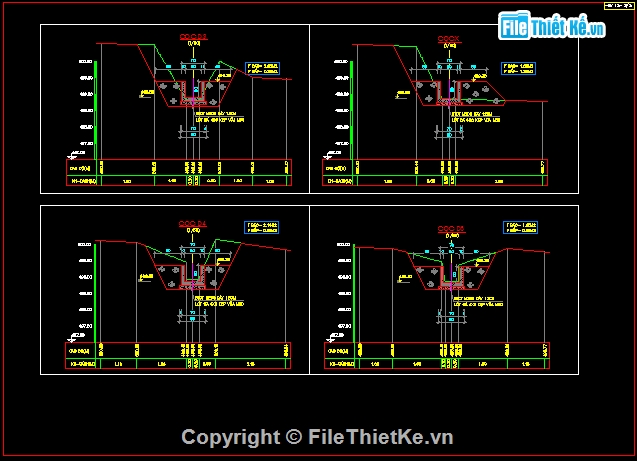 Bản vẽ kênh hồ Cad,bản vẽ kèm dự toán kênh hồ,Bản vẽ kênh hồ eakpal Cad,Bản vẽ cad thuyết minh dự toán kênh hồ