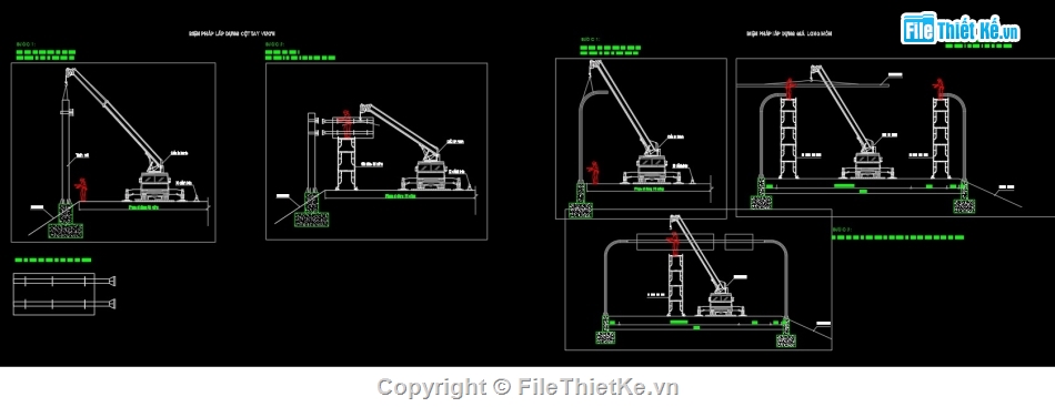 Biện pháp thi công,Biện pháp thi công đường,giá long môn,biện pháp thi công biển báo,BPTC giá long môn,đường cao tốc Hà Nội - Bắc Giang