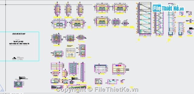 Ngân Hàng Việt Nam Bank 5 tầng,Hồ sơ thiết kế Ngân Hàng,Filethietke Ngân Hàng,Filethietke.vn Ngân Hàng,Ngân hàng  5 tầng