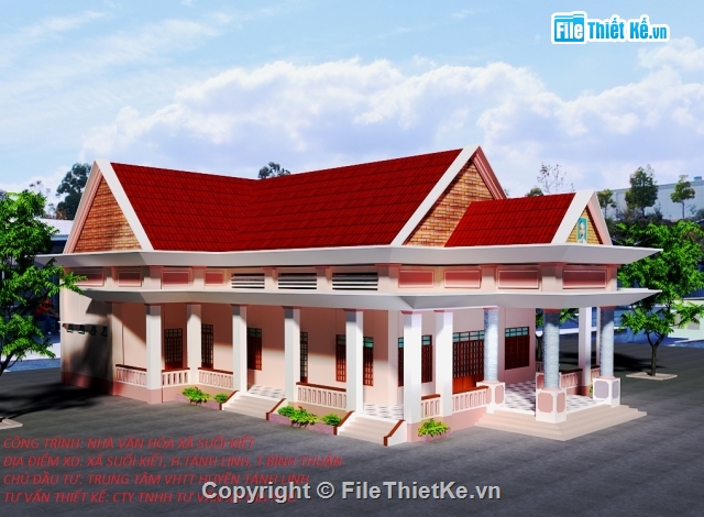 nhà văn hóa,kết cấu kiến trúc,điện nước nhà văn hóa