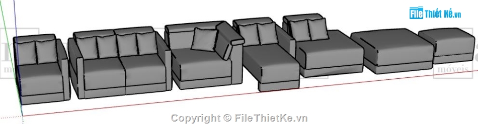 10 mẫu ghế đẹp,file sketchup ghế sofa,sofa phòng khách