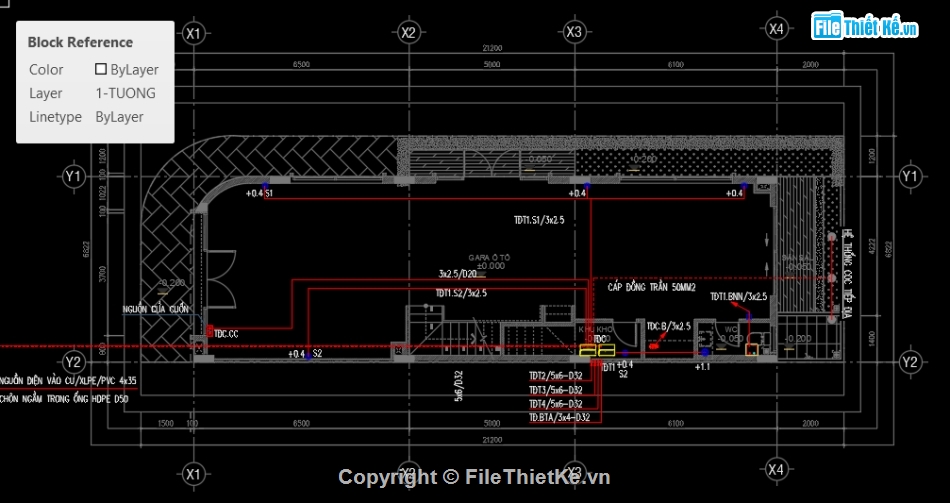 Bản vẽ thiết kế shophouse,Bản vẽ điện nước shophouse,điện nước căn hộ,điện nước shophouse