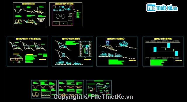 BIỆN PHÁP THI CÔNG XÂY DỰNG,BẢN VẼ BIỆN PHÁP THI CÔNG,BIỆN PHÁP THI CÔNG HẠ TẦNG XÂY DỰNG,TỔNG HỢP BIỆN PHÁP THI CÔNG HẠ TẦNG XÂY DỰNG