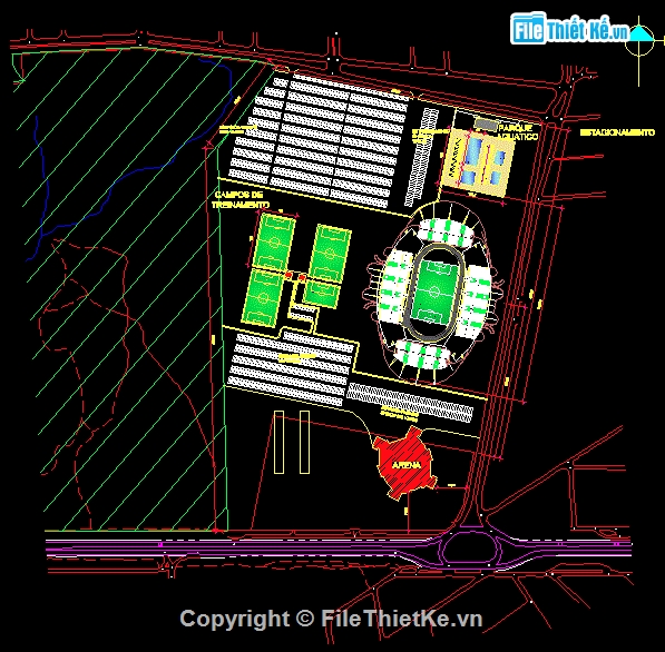 sân vận động,bản vẽ khu thể thao,mẫu sân vận động đẹp,Bản vẽ sân vận động,sân thể thao