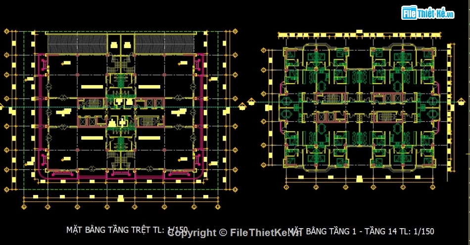 bản vẽ chung cư,bản vẽ chung cư cao tầng,đồ án chung cư,đồ án tốt nghiệp xây dựng