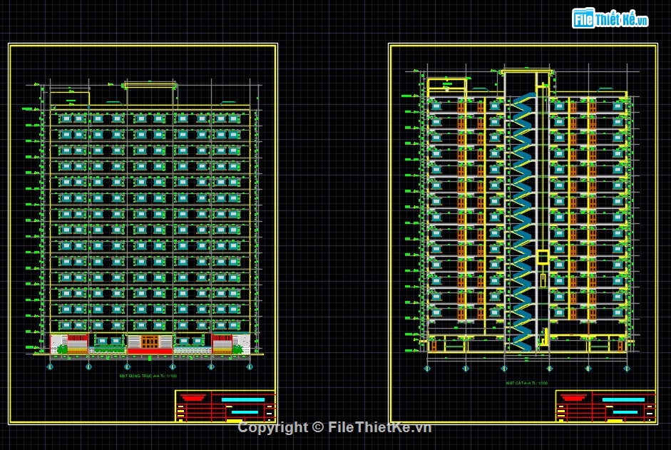 bản vẽ chung cư,bản vẽ chung cư cao tầng,đồ án chung cư,đồ án tốt nghiệp xây dựng
