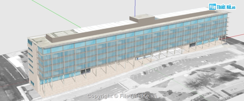 file sketchup,Tổ hợp chung cư,chung cư filethietke,chung cư