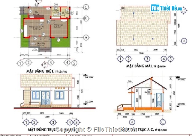 nhà cấp 4,nhà cấp 4 đẹp,mẫu nhà cấp 4,thiết kế nhà cấp 4