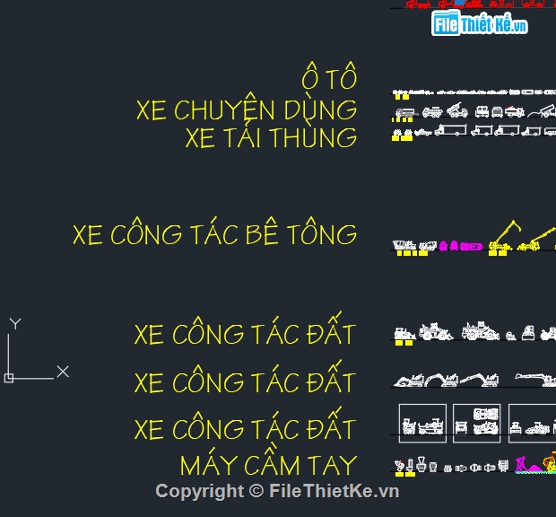 máy xây dựng,công trình thi công,phục vụ thi công,family máy móc