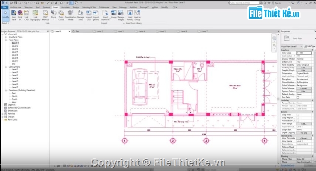 Kiến trúc nhà phố,nhà biệt thự,biệt thự nhà phố,Biệt thự phố REVIT