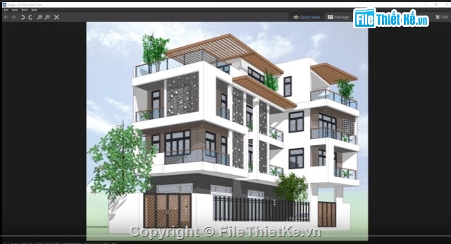 Kiến trúc nhà phố,nhà biệt thự,biệt thự nhà phố,Biệt thự phố REVIT