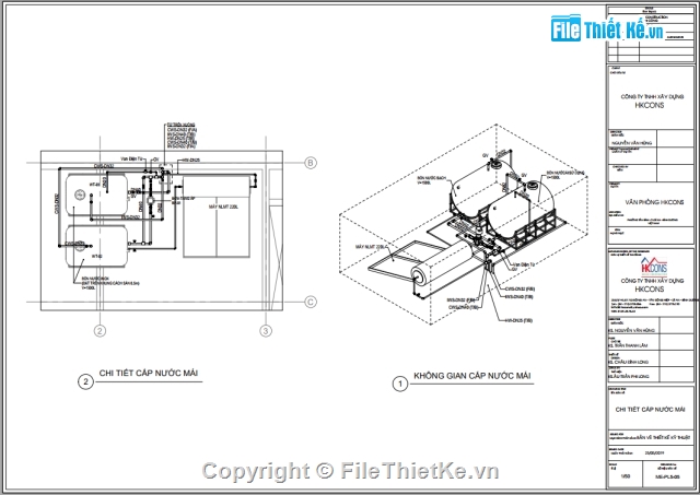 Tái sử dụng,cấp thoát nước,tổng hợp hệ thống cấp thoát nước,Bản vẽ tái sử dụng nước mưa,bản vẽ hệ thống thoát nước