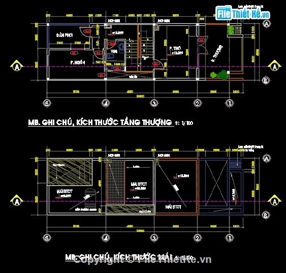 Triển khai kiến trúc,kiến trúc nhà phố 3 tầng,triển khai kiến trúc nhà phố 5x20m