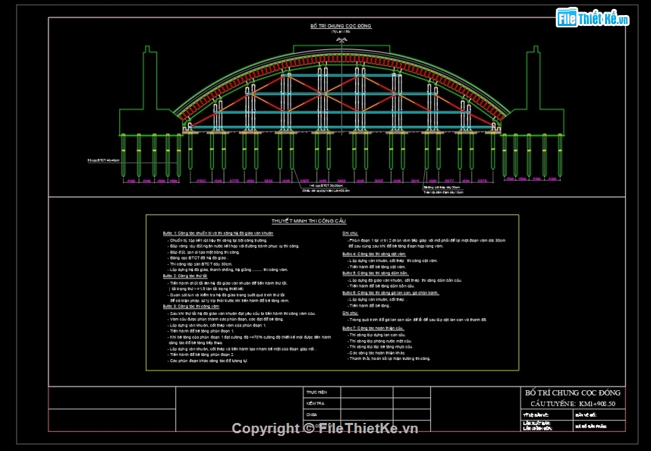 bản vẽ cầu,cầu bê tông dạng vòm,bản vẽ thiết kế cầu,hồ sơ bản vẽ cầu đầy đủ,bản vẽ thi công cầu,cầu bê tông cốt thép