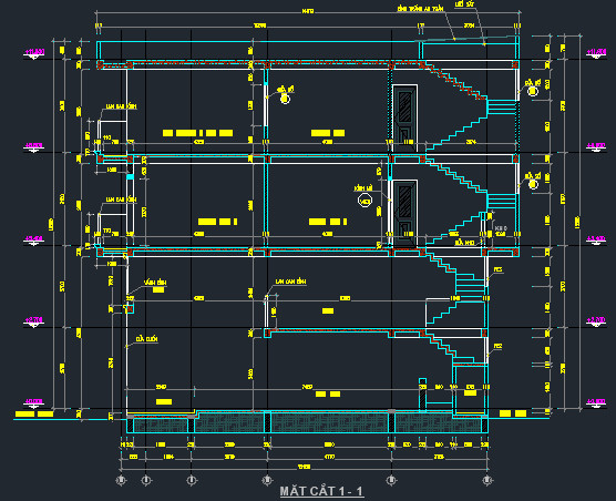 cad nhà phố 3 tầng,bản vẽ nhà phố 3 tầng,kiến trúc nhà phố 3 tầng