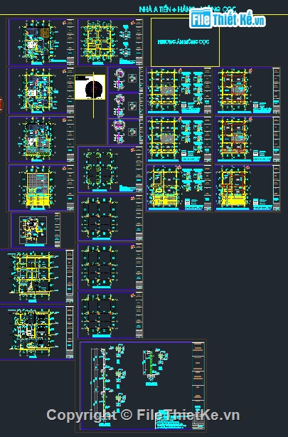 nhà phố 3 tầng,bản vẽ 3 tầng,cad nhà 3 tầng,nhà phố 3 tầng file cad