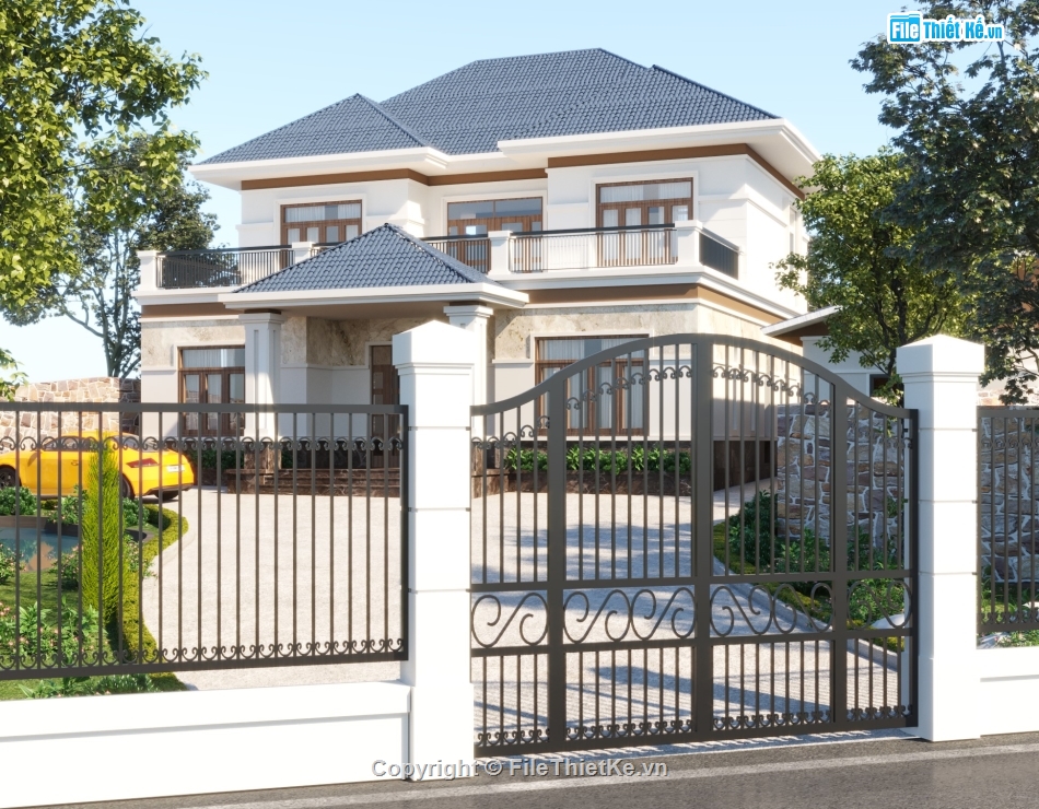 biệt thự 2 tầng mái nhật,bản vẽ biệt thự 2 tầng,biệt thự 2 tầng file cad,autocad biệt thự 2 tầng,biệt thự 2 tầng autocad