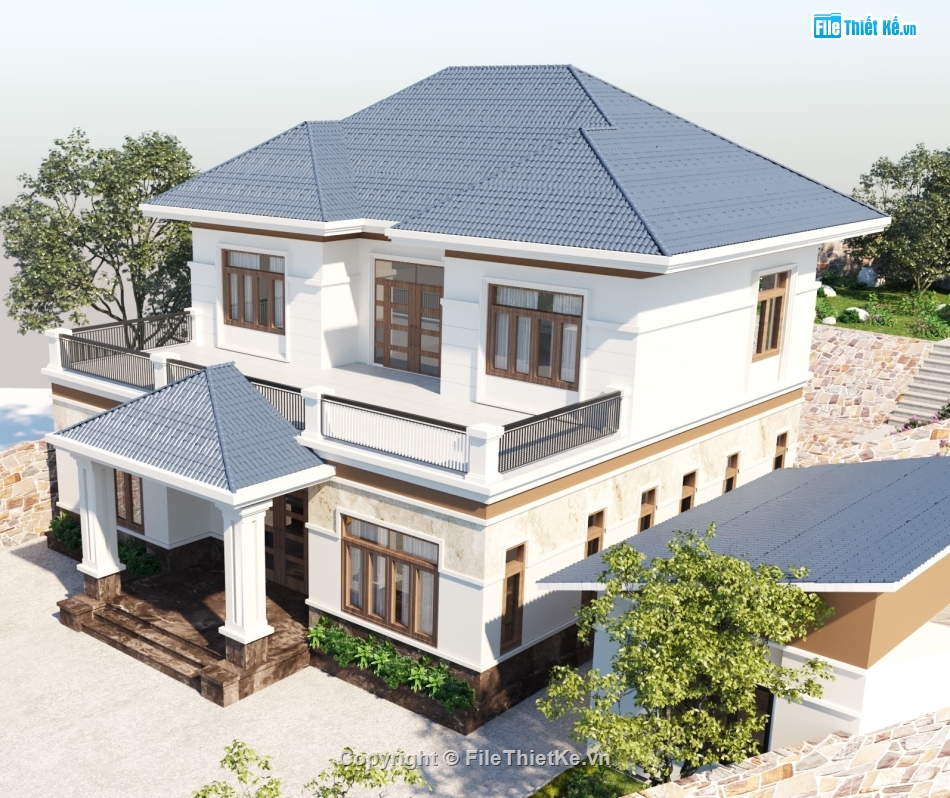 biệt thự 2 tầng mái nhật,bản vẽ biệt thự 2 tầng,biệt thự 2 tầng file cad,autocad biệt thự 2 tầng,biệt thự 2 tầng autocad