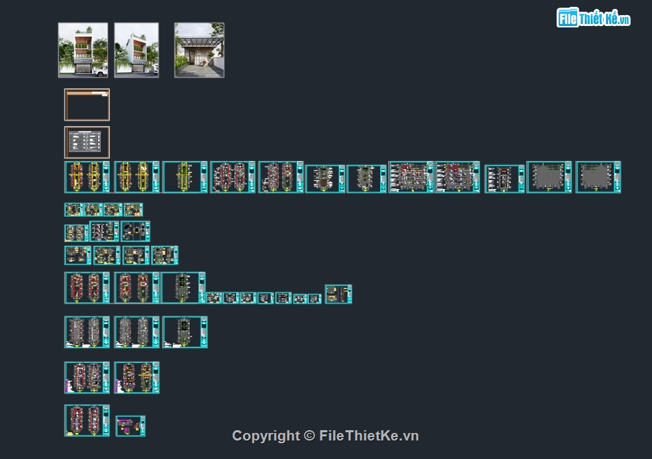 kiến trúc 3 tầng 1 tum,file cad kiến trúc,kiến trúc 5 tầng,Kiến trúc nhà 3 tầng 1 tum 1 áp mái,kiến trúc nhà 3 tầng 1 tum 1 áp mái 5x17m