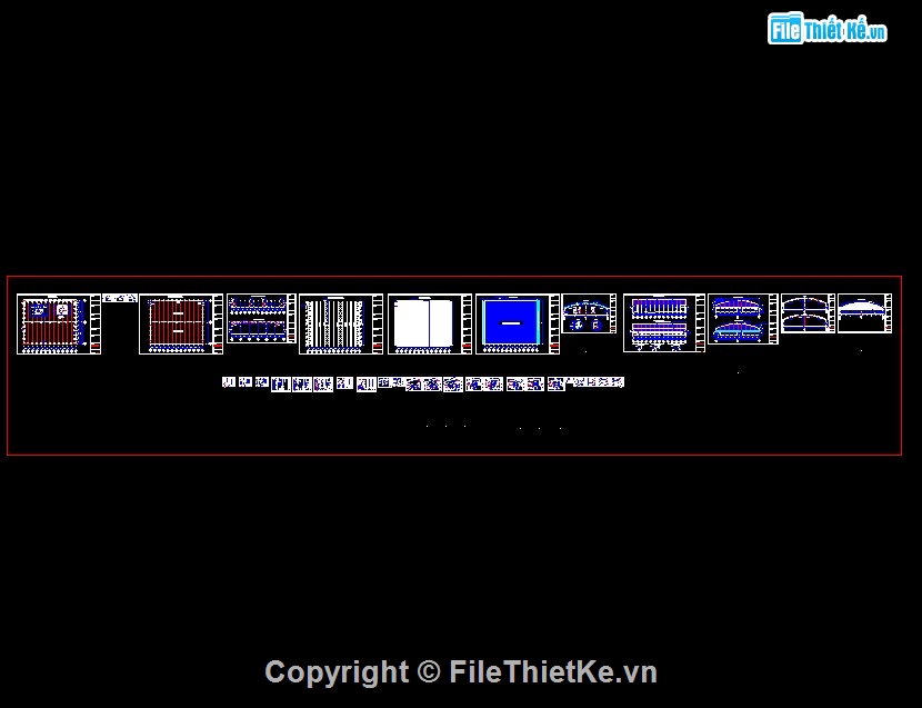 bản vẽ Cad nhà vòm,file cad nhà vòm,nhà vòm