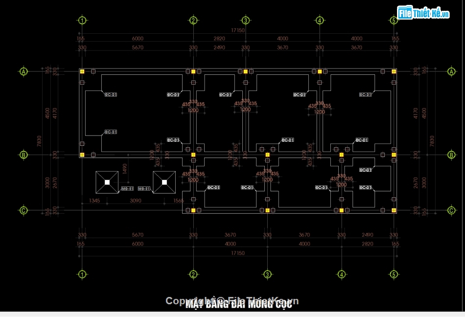 biệt thự 1 tầng,file cad biệt thự 1 tầng,biệt thự 1 tầng autocad,bản vẽ biệt thự 1 tầng