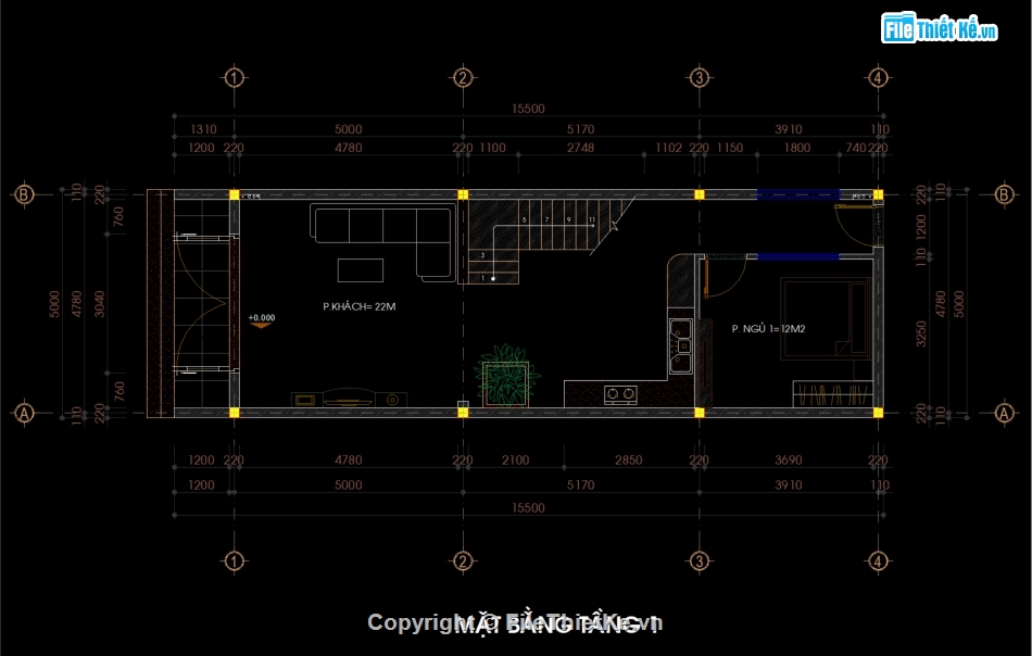 autocad nhà phố 3 tầng 5x15.5m,hồ sơ bản vẽ nhà phố hiện đại,bản vẽ file cad nhà 3 tầng,full bản vẽ nhà phố 3 tầng rộng 5m