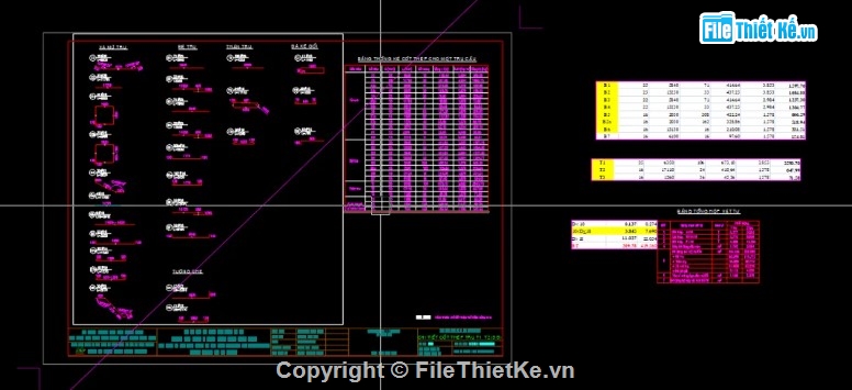 trụ đặc thân hẹp,cad khung chéo,Bản vẽ trụ cầu chéo góc,Bản vẽ trụ cầu góc xiên