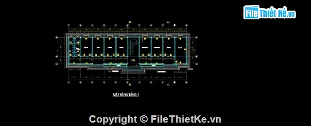 trụ sở 2 tầng 7.5x33m,bản vẽ UBND xã 2 tầng,trụ sở ủy ban nhân dân 2 tầng,file cad UBND xã 2 tầng