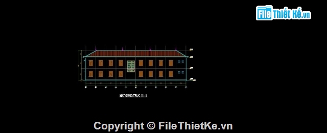 trụ sở 2 tầng 7.5x33m,bản vẽ UBND xã 2 tầng,trụ sở ủy ban nhân dân 2 tầng,file cad UBND xã 2 tầng