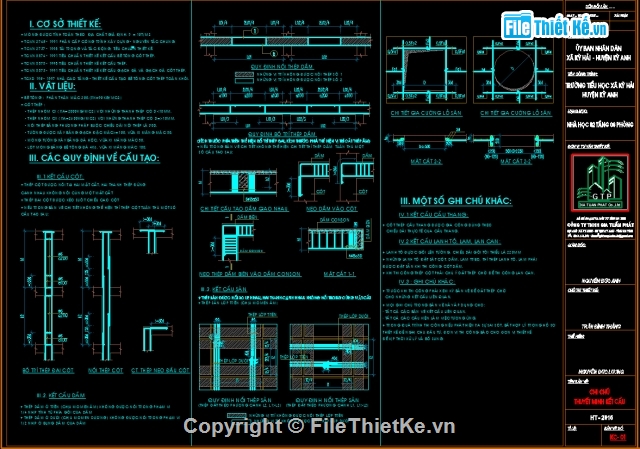 bản vẽ trường học,bản vẽ trường học 2 tầng,trường học 2 tầng,trường tiểu học 2 tầng