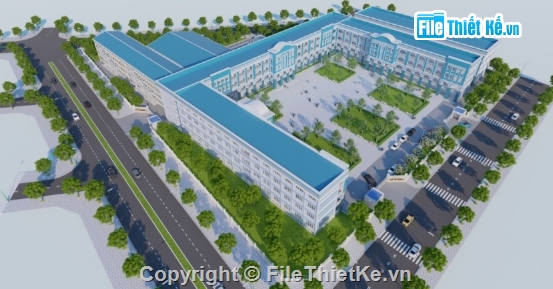 trường học,file cad trường học,trường học file cad