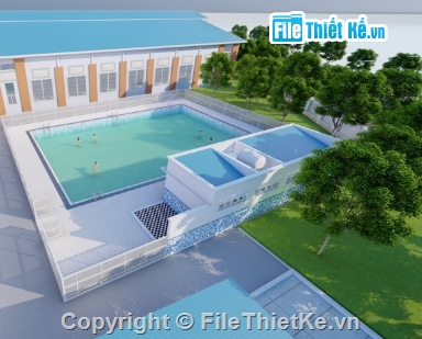 trường học,file cad trường học,trường học file cad