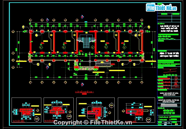 Trường THCS,3 tầng,12 phòng