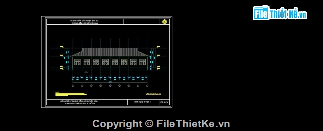 full bản vẽ trường học,bản vẽ + dự toán trường học,bản vẽ trường học