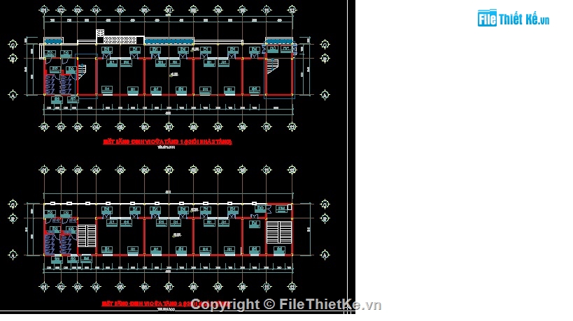 bản vẽ trường học,xây dựng dân dụng,sau thẩm định