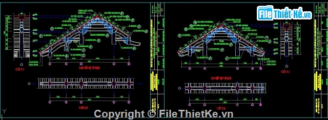 Bản vẽ đền mẫu,bản vẽ đền thờ,đền thờ,đền danh nhân