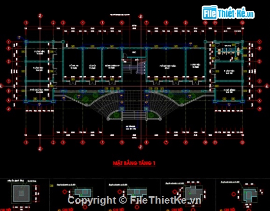 UBND file cad,ủy ban xã 2 tầng,file cad ủy ban xã