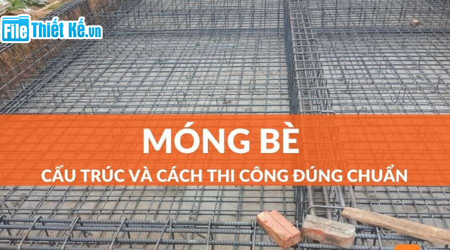 móng bè 2 tầng, móng bè nhà 2 tầng, thi công móng bè, móng bè nhà, móng bè cho nhà 2 tầng