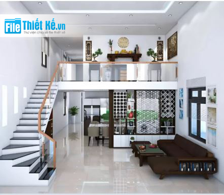 5 lưu ý khi xây gác lửng, nhà một tầng, gác lửng