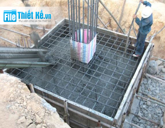 4 loại móng nhà phổ biến, móng nhà, filethietke.vn