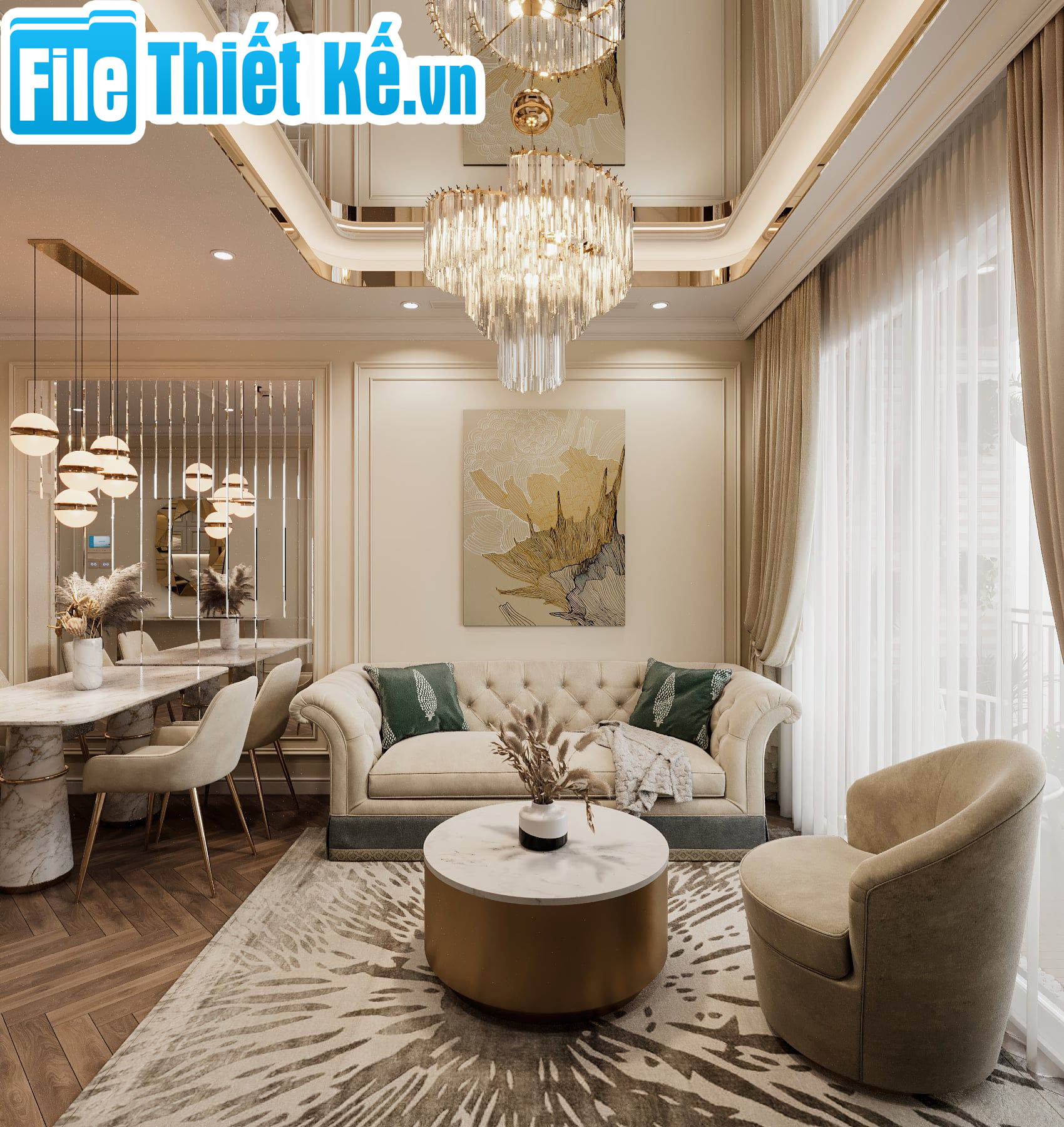 nội thất luxury, nội thất cao cấp, thiết kế nội thất sang trọng, nội thất đẳng cấp