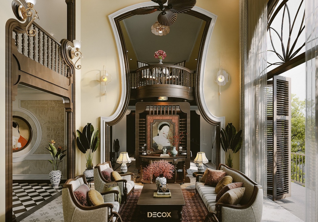 phong cách đông dương, phong cách indochine, phong cách thiết kế nội thất, thiết kế nội thất