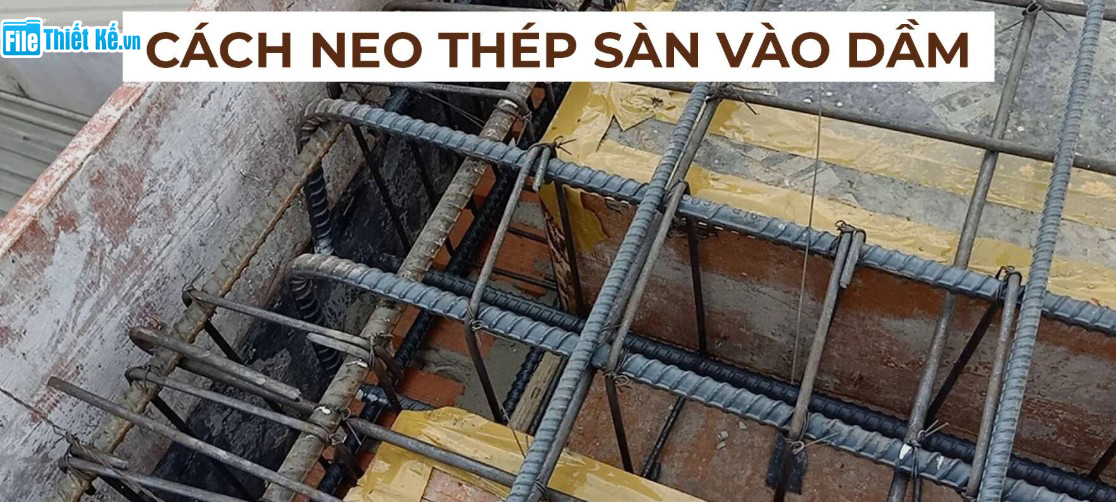 neo thép sàn, neo thép, neo thép sàn vào dầm