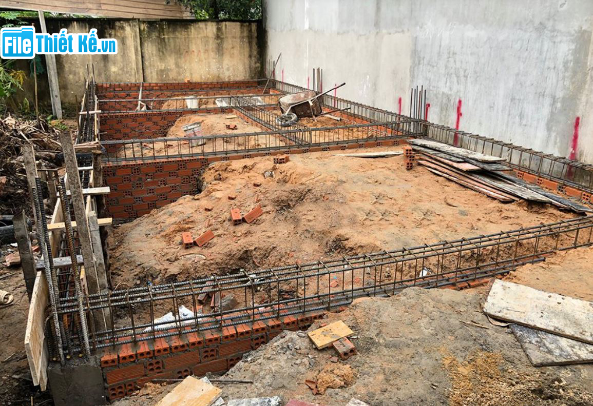 kích thước đà kiềng, đà kiềng nhà cấp 4, kích thước đà kiềng nhà cấp 4
