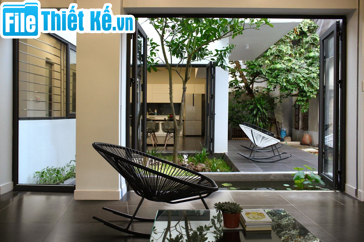 Nhà thông thoáng, hạn chế mùi cho nhà ở, không gian nhà ở