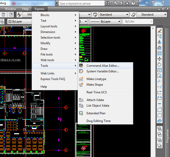 Đổi Lệnh Tắt Để Vẽ Được Siêu Nhanh,đặt lệnh tắt cho Autocad